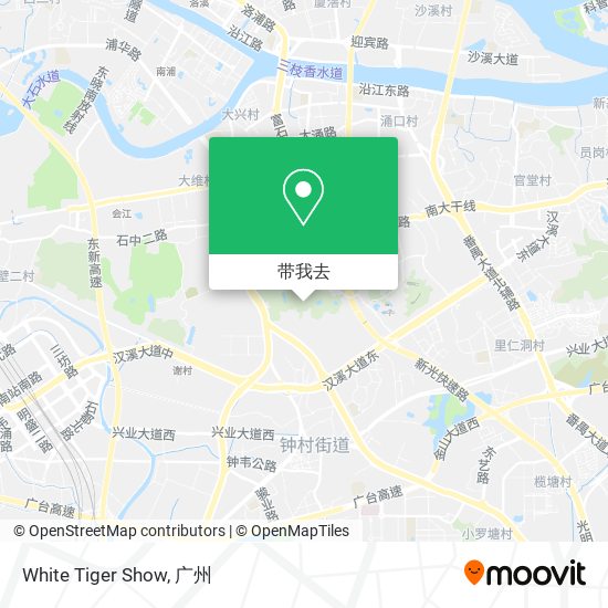White Tiger Show地图