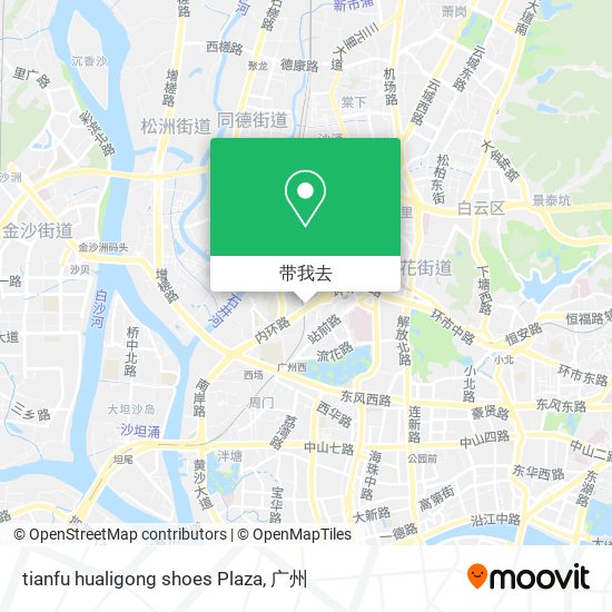 tianfu hualigong shoes Plaza地图