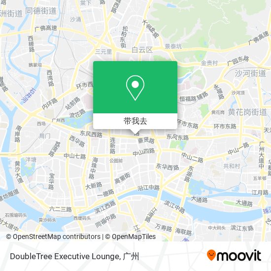 DoubleTree Executive Lounge地图