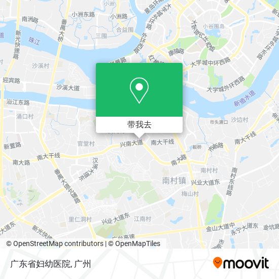 广东省妇幼医院地图