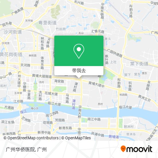 广州华侨医院地图