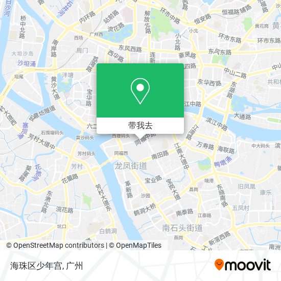 海珠区少年宫地图