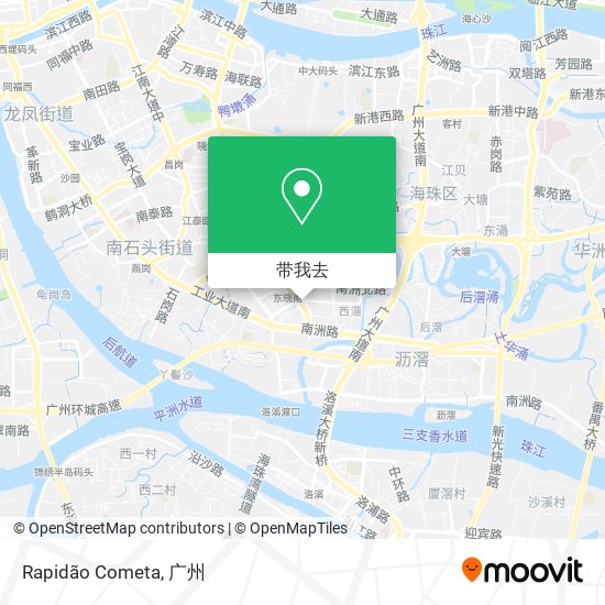 Rapidão Cometa地图