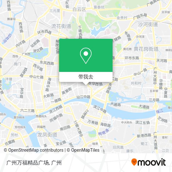 广州万福精品广场地图