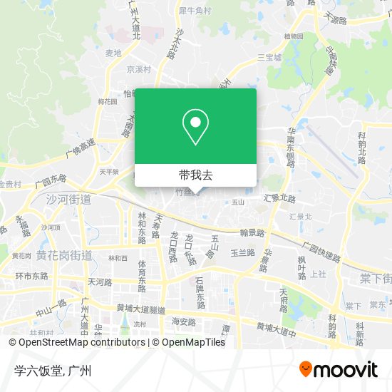 学六饭堂地图