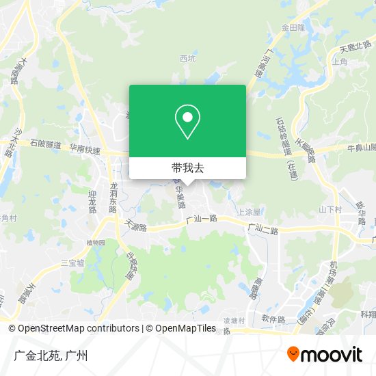 广金北苑地图