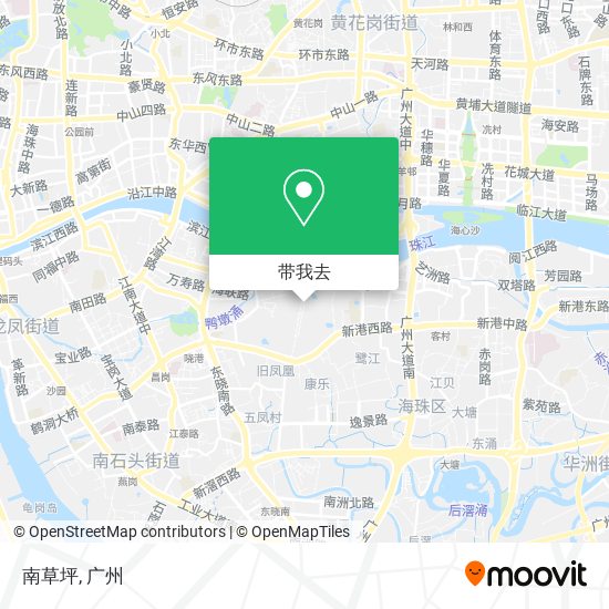 南草坪地图