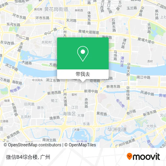 微信B4综合楼地图