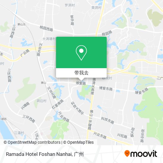 Ramada Hotel Foshan Nanhai地图