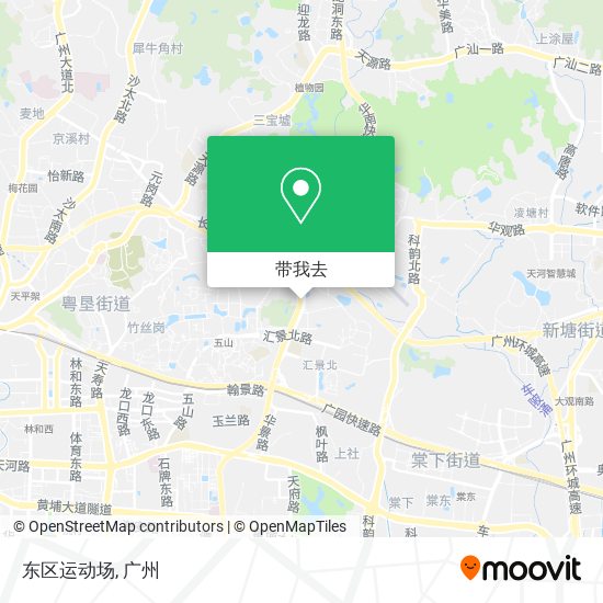 东区运动场地图