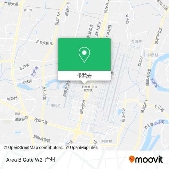 Area B Gate W2地图