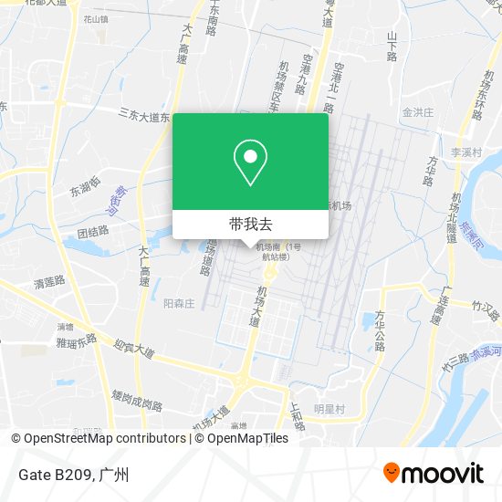 Gate B209地图