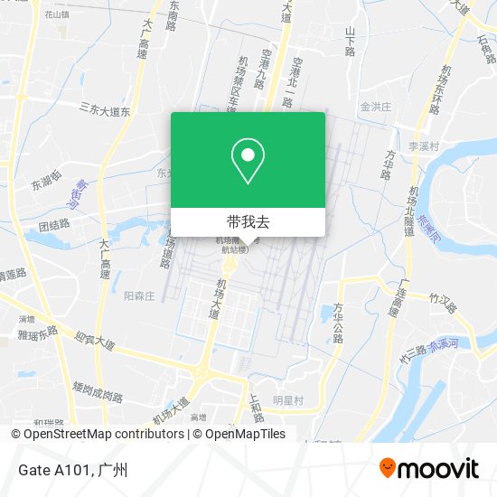 Gate A101地图