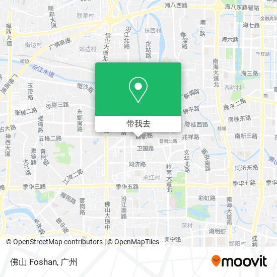佛山 Foshan地图