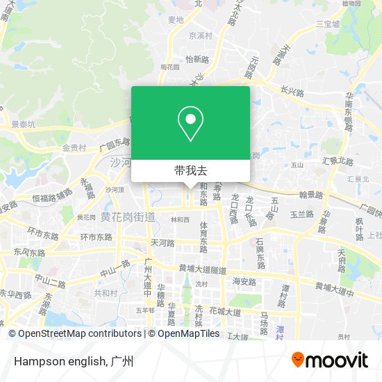 Hampson english地图