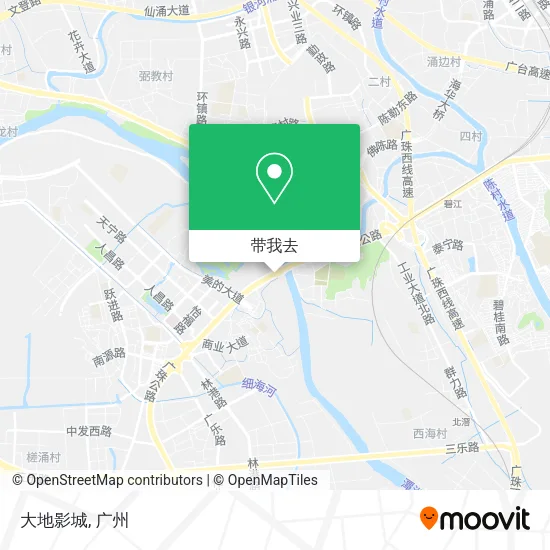 大地影城地图