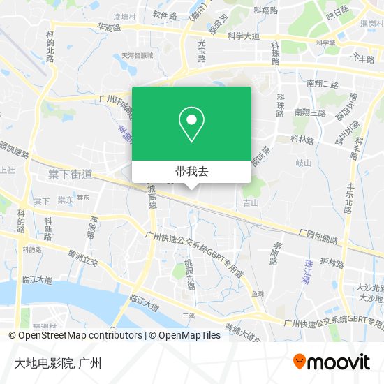 大地电影院地图