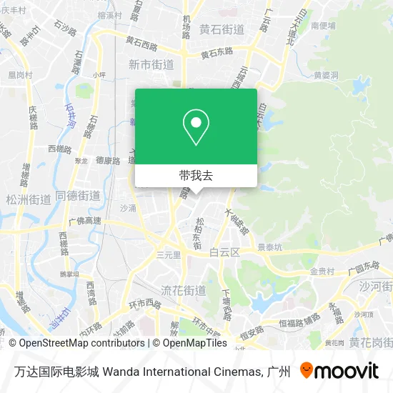 万达国际电影城 Wanda International Cinemas地图