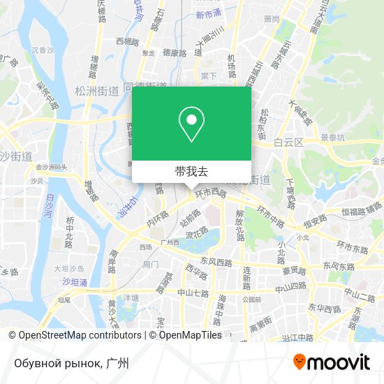 Обувной рынок地图