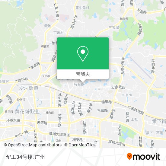 华工34号楼地图