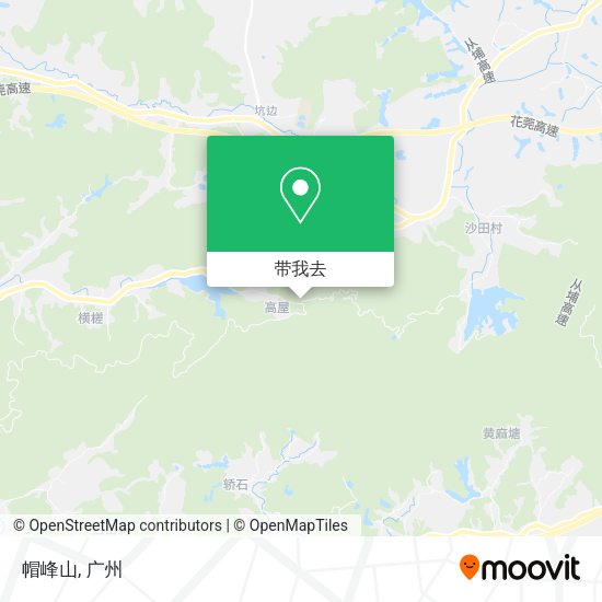 帽峰山地图