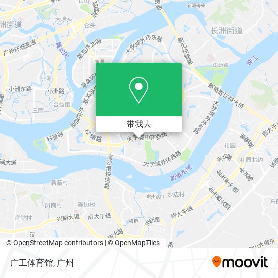 广工体育馆地图
