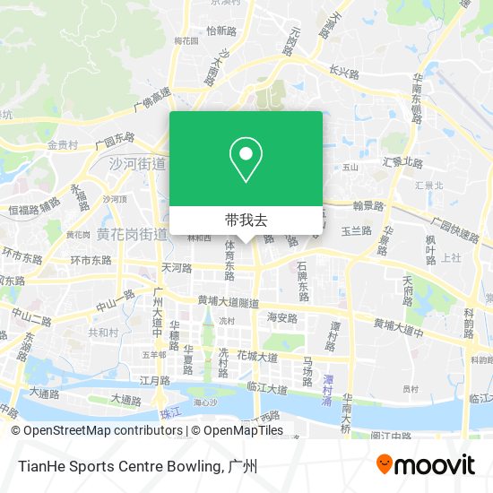 TianHe Sports Centre Bowling地图