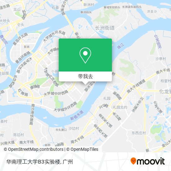 华南理工大学B3实验楼地图