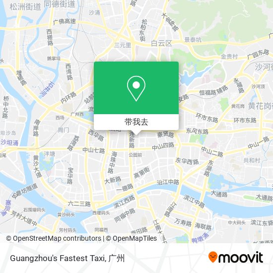 Guangzhou's Fastest Taxi地图