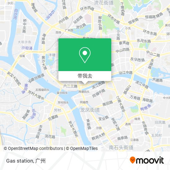 Gas station地图