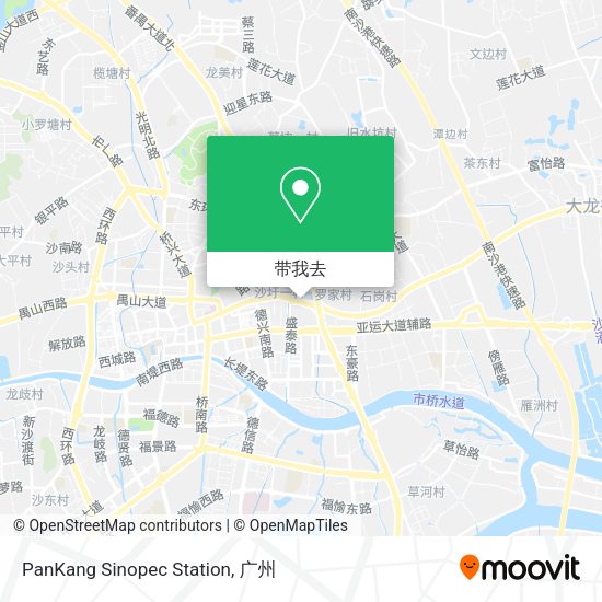PanKang Sinopec Station地图