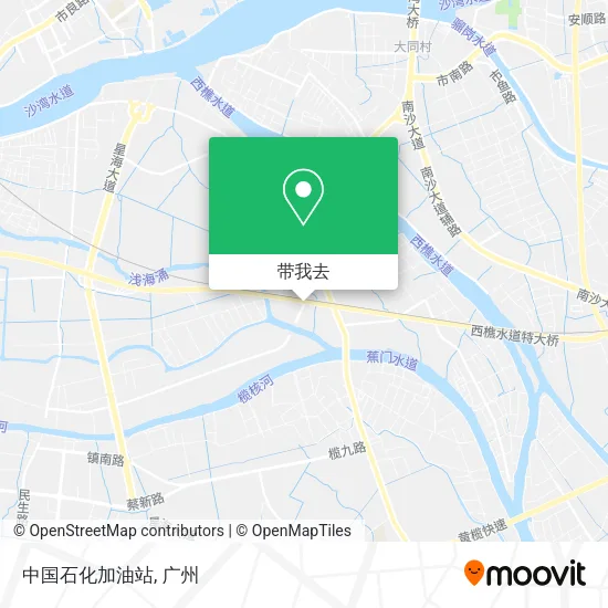 中国石化加油站地图
