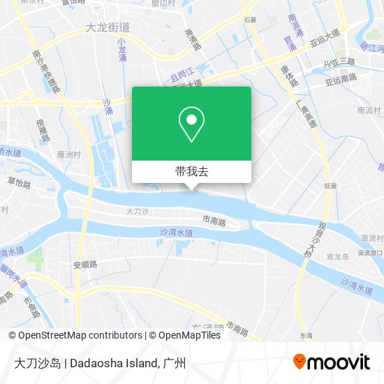 大刀沙岛 | Dadaosha Island地图