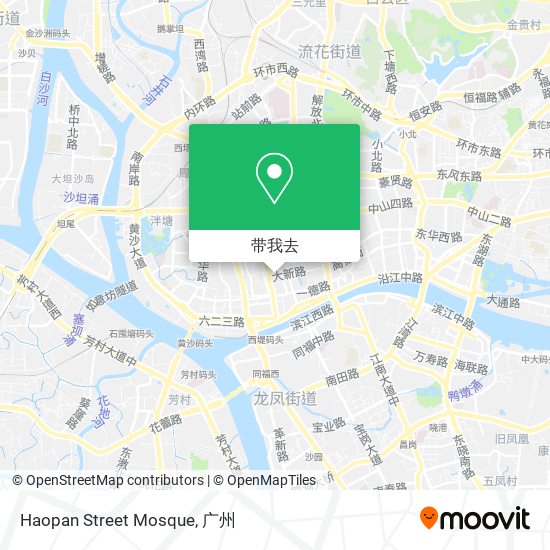 Haopan Street Mosque地图