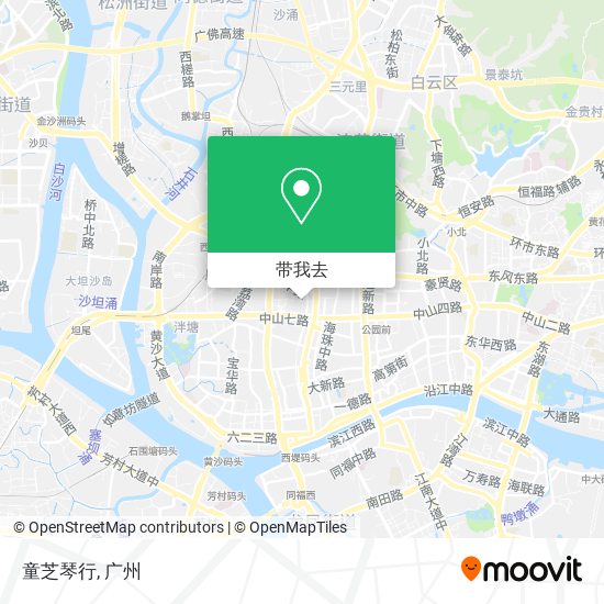 童芝琴行地图