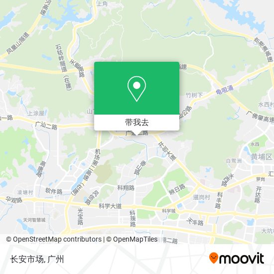 长安市场地图