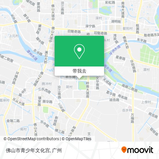 佛山市青少年文化宫地图