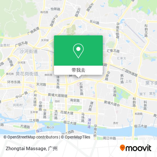 Zhongtai Massage地图