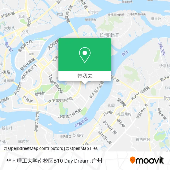 华南理工大学南校区B10 Day Dream地图