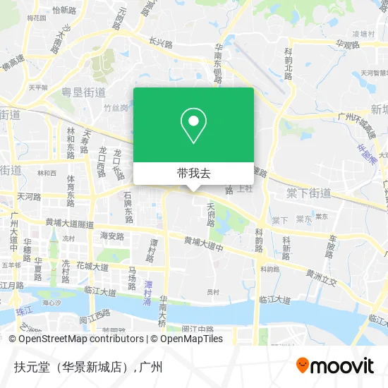 扶元堂（华景新城店）地图