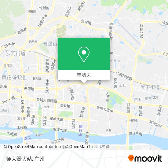 师大暨大站地图