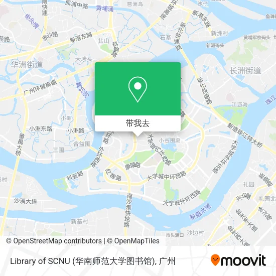 Library of SCNU (华南师范大学图书馆)地图