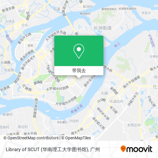 Library of SCUT (华南理工大学图书馆)地图
