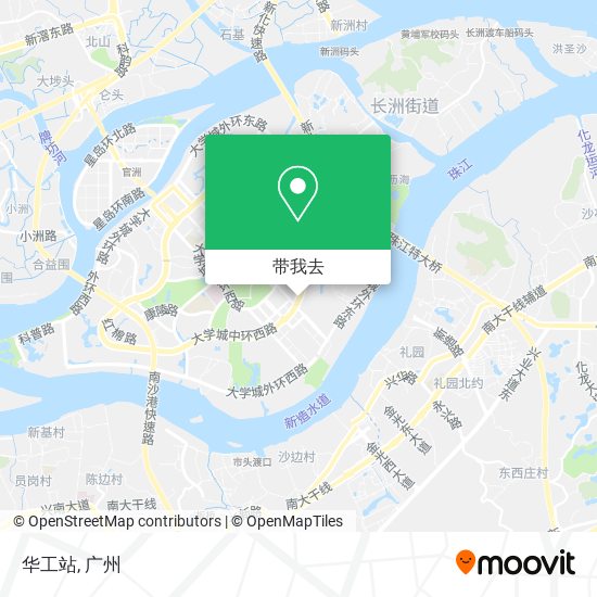 华工站地图