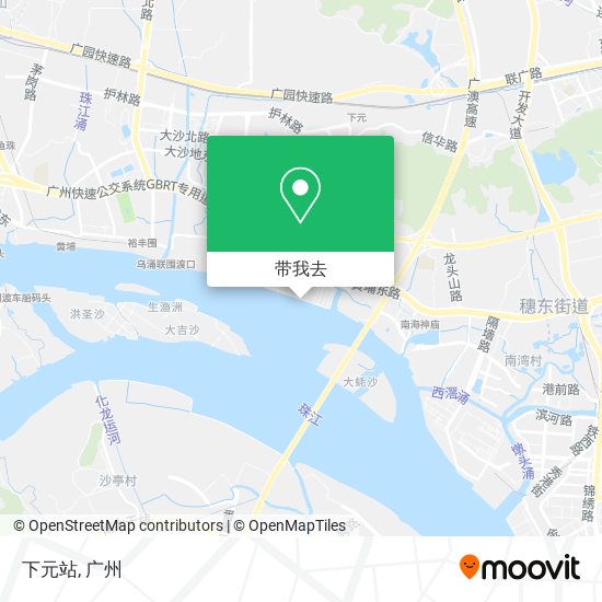 下元站地图