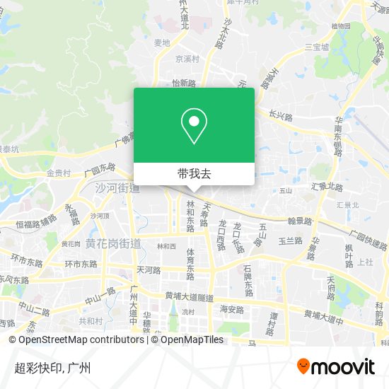 超彩快印地图