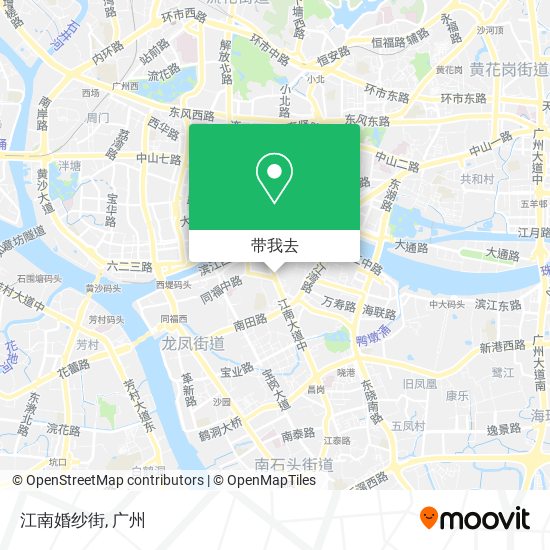江南婚纱街地图