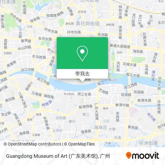 Guangdong Museum of Art (广东美术馆)地图
