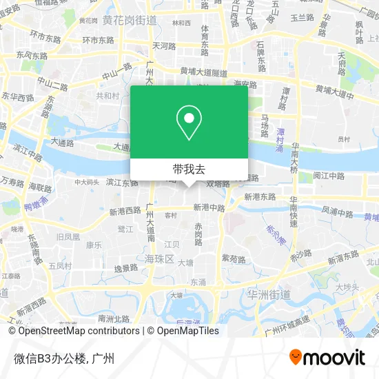 微信B3办公楼地图