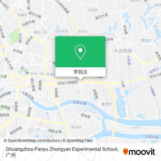 Ghuangzhou Panyu Zhongyan Experimental School地图